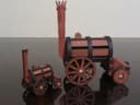 Stephenson's Rocket 3D Puzzle Vector Plan for Laser Cutting