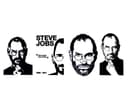 Vetor de Retrato Estêncil de Steve Jobs para Corte a Laser (SVG, DXF)