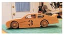 Stock Car Race Car 3D Wooden Puzzle Vector Laser Cut File
