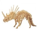Arquivo Vetorial de Quebra-Cabeça 3D de Styracosaurus para Corte a Laser