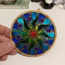 Arquivo Vetorial DXF de Mandala de Sol para Corte a Laser