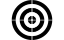 Arquivo Vetorial de Alvo Bullseye para Corte a Laser (DXF)