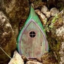 Teardrop Fairy Door SVG File for Laser Cutting