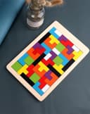 Tetris Style Wooden Block Puzzle Laser Cut Vector File