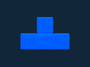 Tetris T-Shape Block 3D Model STL File for Printing