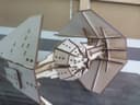 Arquivo Vetorial DXF para Corte a Laser TIE Interceptor 3D