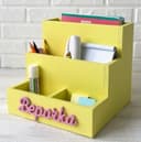 Tiered Wooden Desk Stationery Organizer Laser Cut Vector File