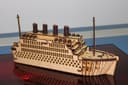 Titanic 3D Puzzle Laser Cut Model Vector File