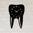 Reloj de Pared con Forma de Diente - Archivo Vectorial para Láser
