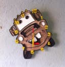 Archivo Vectorial Reloj de Pared Tow Mater para Láser (CDR)