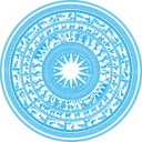 Vetor de Mandala de Tambor Dong Son Vietnamita Tradicional
