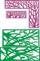 Paneles Decorativos de Ramas de Árbol para Corte Láser