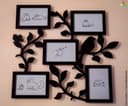 Diseño de Marco de Fotos en Rama de Árbol Vector (SVG/DXF/CDR)