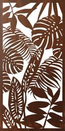 Painel Decorativo Folhas Tropicais Arquivo DXF para Laser