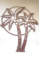 Tropical Palm Tree Sunset DXF Vector File for Metal Art