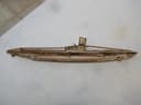 Archivo Vectorial de Submarino Type VII U-Boat para Corte Láser