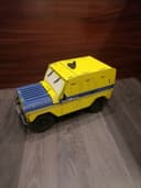Archivo Vectorial Corte Láser SUV Policial UAZ Rompecabezas 3D