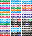 Colección Definitiva de Vectores de Calcomanías para Autos - Descarga Gratis CDR