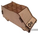 Van Shaped Desk Organizer Laser Cut Vector File
