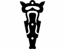 Vintage Decorative Hasp Hinge Vector Design DXF File