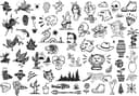 Set de Vectores Estilo Tattoo Flash Vintage - Descarga Gratis