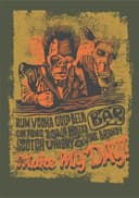 Vector de Póster Vintage de Bar de Zombies Punk (Archivo CDR)