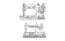 Diseños Vectoriales de Máquina de Coser Vintage - Archivo DXF para Láser