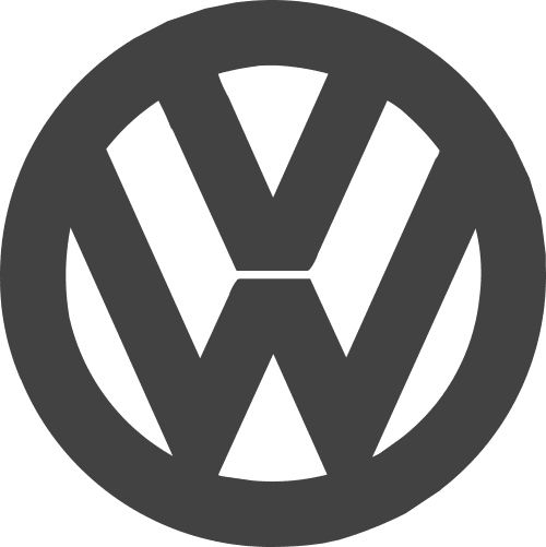 Volkswagen Logo Vector File for Laser Cutting DXF