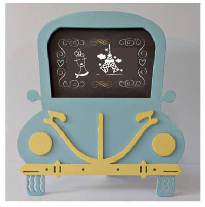 VW Beetle Car Picture Frame Laser Cut Vector File