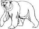 Walking Polar Bear Vector Design - Free DXF File