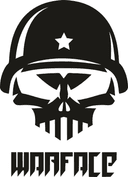 Warface DJ Skull Logo Vector DXF SVG for Laser & CNC