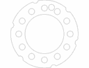 Arquivo Vetorial de Reforço de Aro de Roda DXF