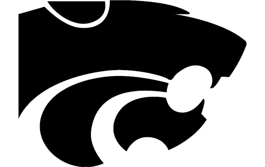 Wildcat Mascot Head Vector Logo DXF File