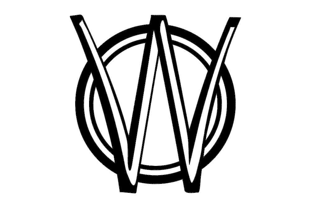Willy Struck Letter W Logo Vector File for Laser Cutting
