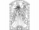 Wizard Fantasy Art Laser Cut DXF File