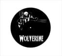 Archivo Vector Reloj de Pared Wolverine para Corte Láser