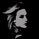Vector de Silueta de Rostro Femenino para Corte Láser