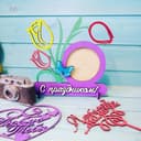 Women's Day Tulip Photo Frame Laser Cut Vector File (CDR)