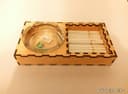 Wooden Ashtray and Cigarette Holder Box DXF Vector File