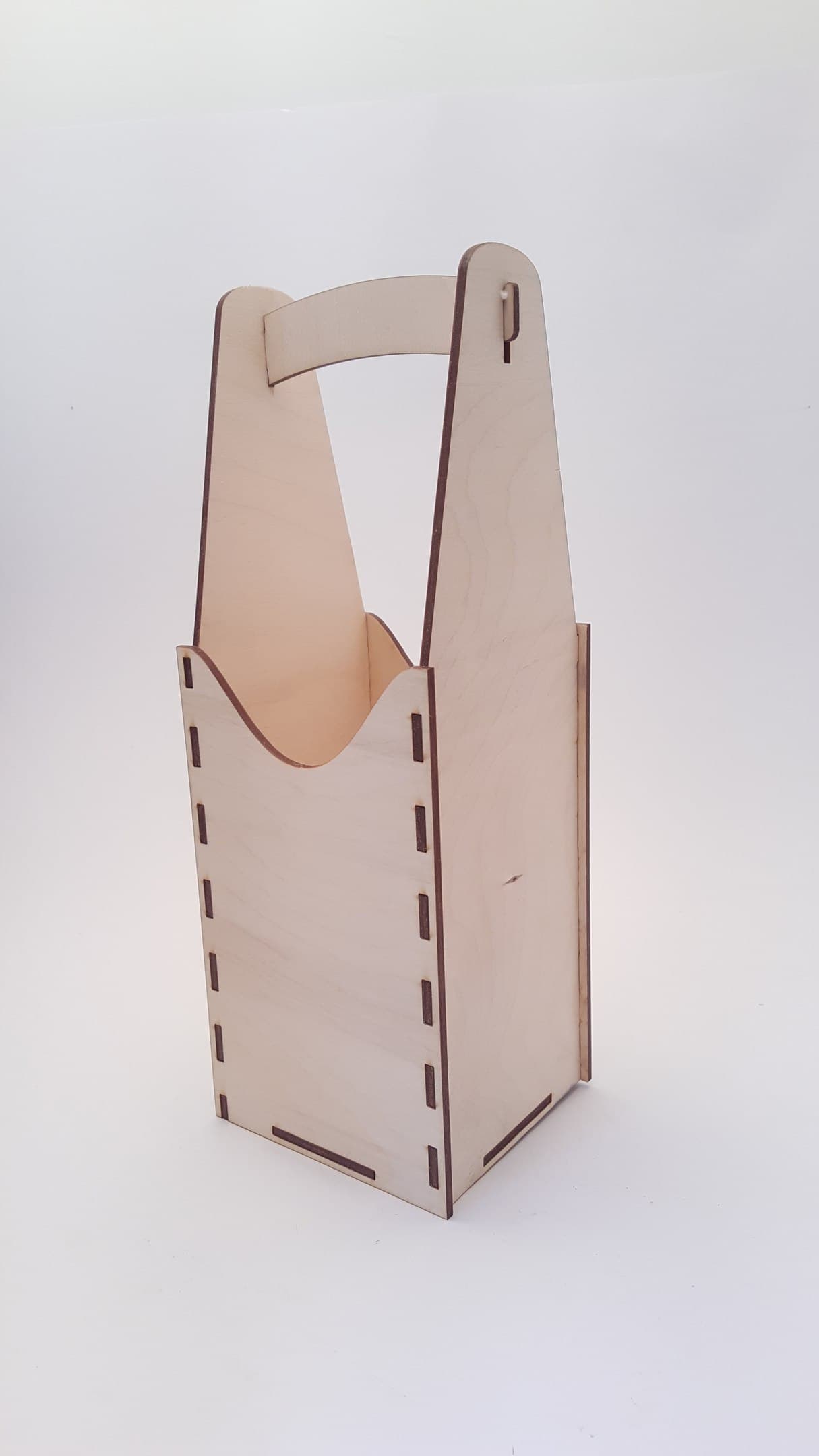 Wooden Beer Carrier Caddy Laser Cut Vector Plan