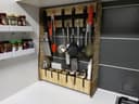 Soporte Organizador de Utensilios de Cocina - Planos Corte Láser