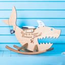 Wooden Shark Rocking Toy Vector Design for Laser Cutting (DXF/SVG)
