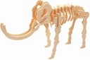 Woolly Mammoth 3D Puzzle Laser Cut Vector File (DXF)
