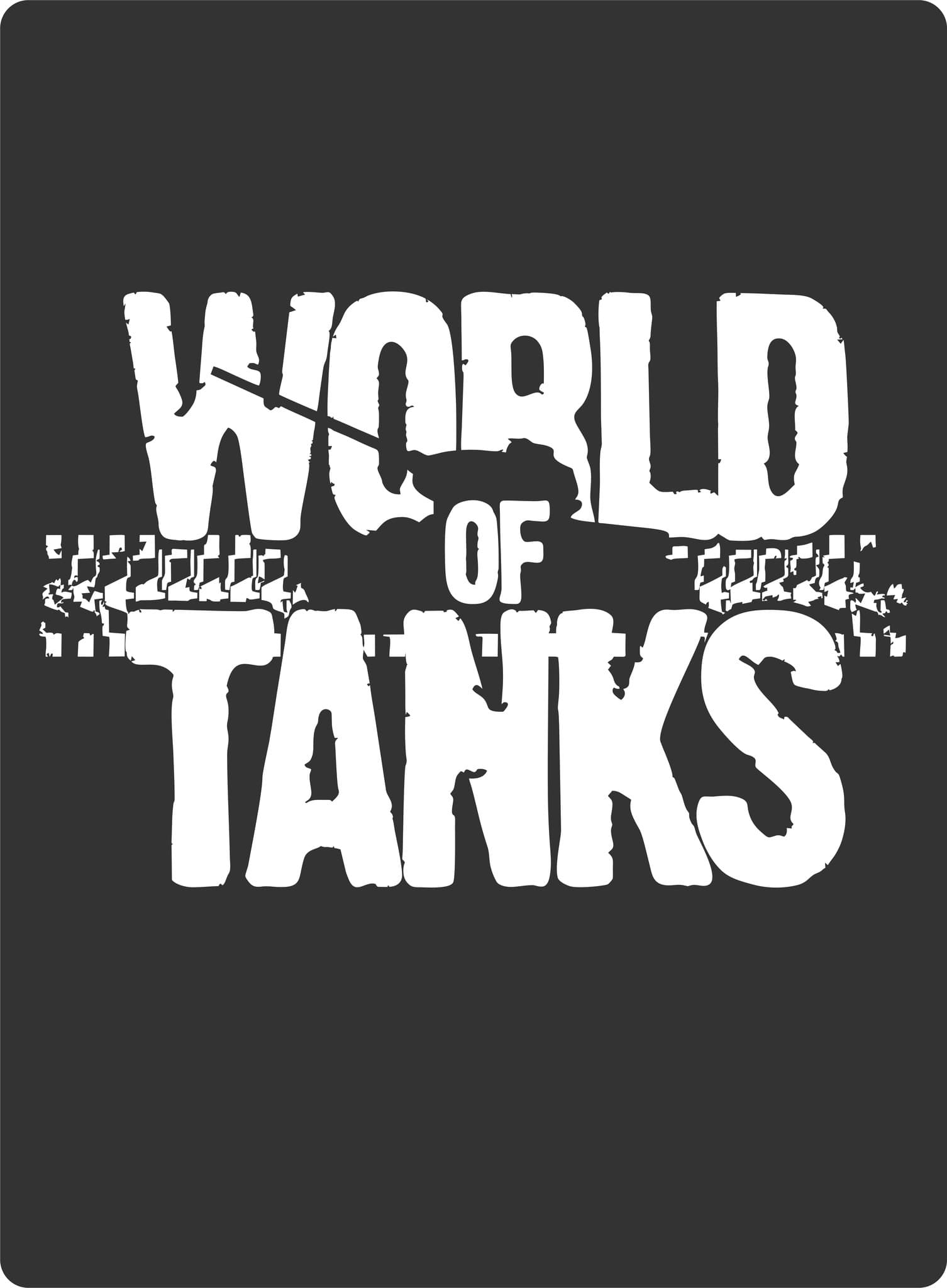 World Of Tanks Logo Stencil Vector Design for Laser Cutting
