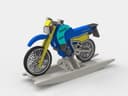 Archivo de Corte Láser para Motocicleta Yamaha Tenere XT600 3D