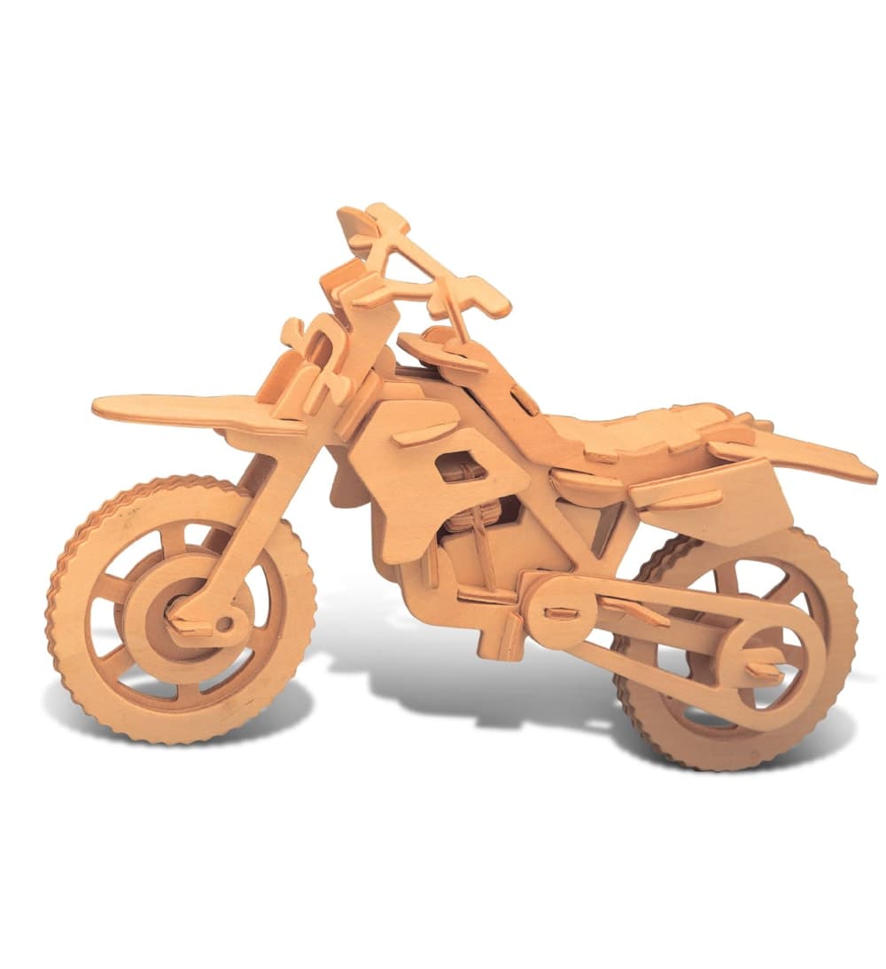 3D Dirt Bike Model Laser Cut Vector File