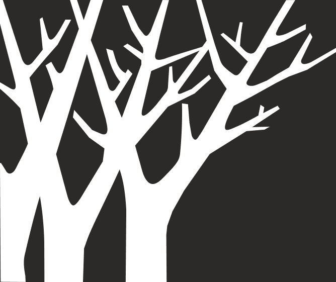 Abstract Forest Tree Silhouette Vector File