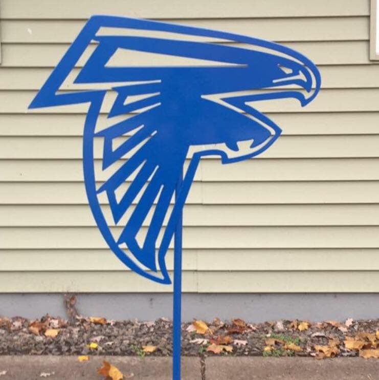 Atlanta Falcons Logo Vector for Laser Cutting DXF