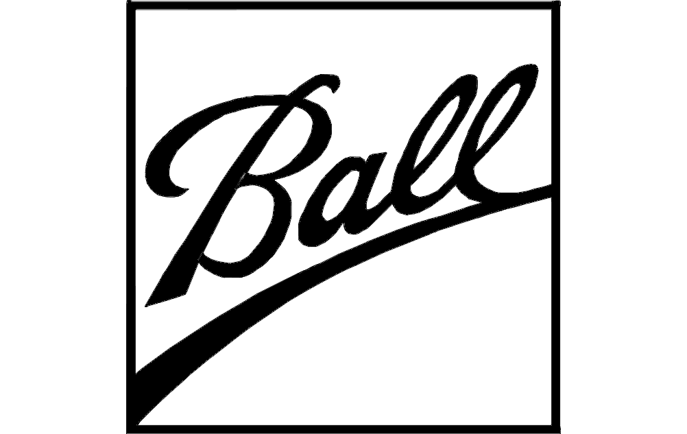 Ball Logo Vector File for Laser Cutting DXF