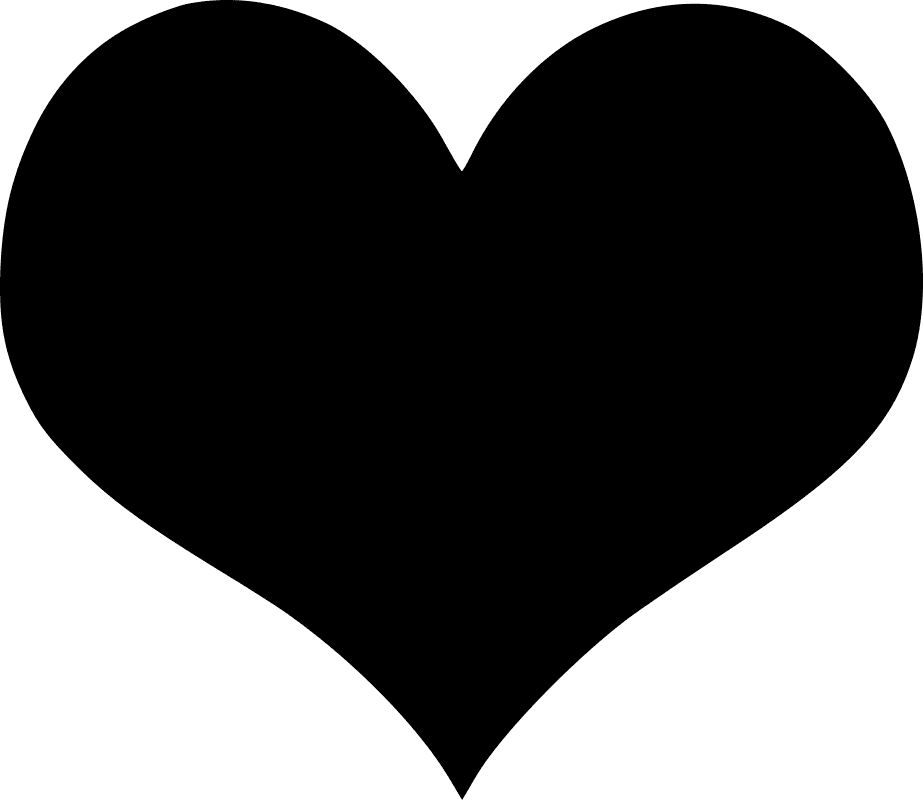 Classic Heart Shape Vector for Laser Cutting - Free Download